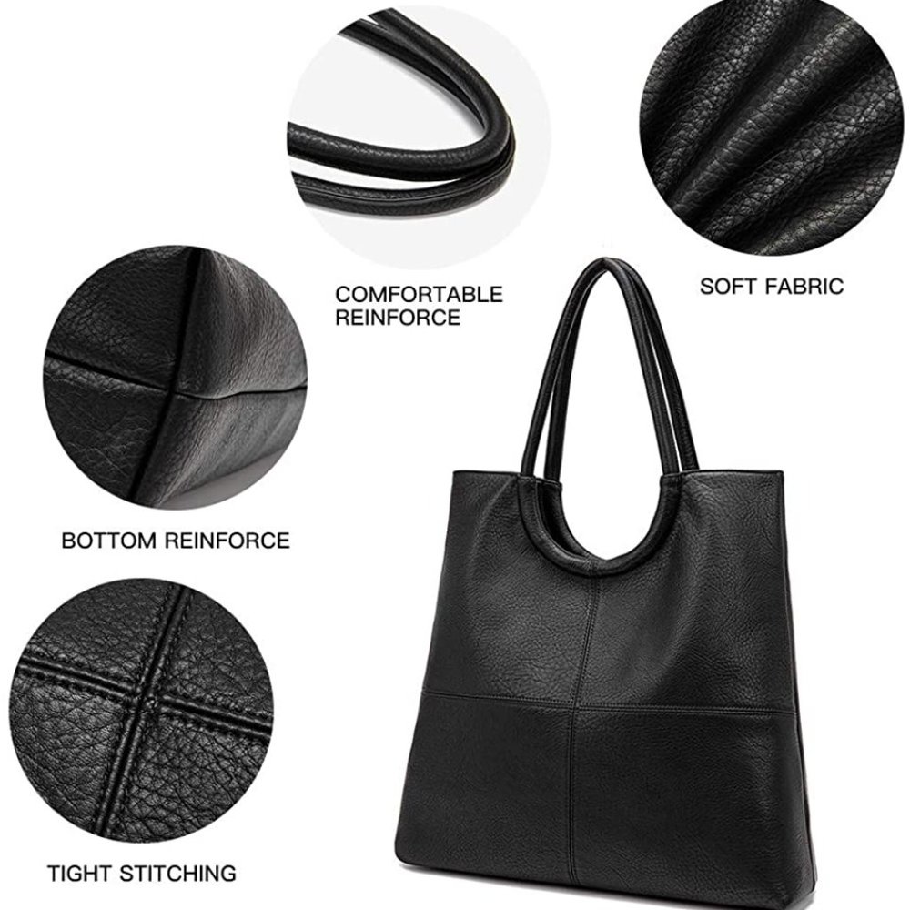 Tami Women Elegant Leather Tote Brown